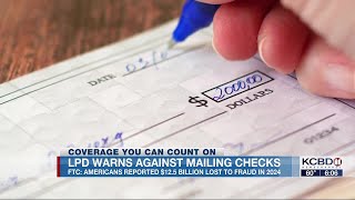 LPD warns against mailing checks
