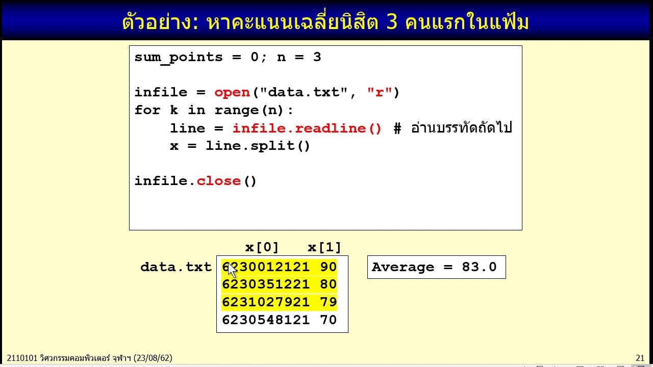 101-2562-Python: 7.4 Reading & Writing Files - YouTube