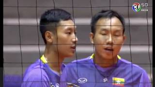 THAILAND VS MYANMAR l 2018 MEN'S WORLD VOLLEYBALL CHAMPIONSHIP  QUALIFICATION