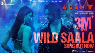 Wild Saala Video Song [4K]| Agent | Akhil Akkineni | Urvashi Rautela|Surender Reddy|Bheems Ceciroleo