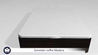 Bultex • Présentation sommier coffre Madera