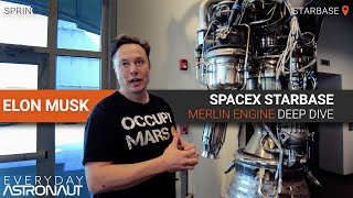 Elon Musk Explains SpaceX's Merlin Engine!