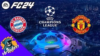 FC 24 Gameplay | FC BAYERN MÜNCHEN vs MANCHESTER UNITED | UEFA Champions League