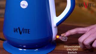 La'Vite Electric Kettle EKLV002B by LA'FORTE