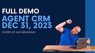 AGENT CRM FULL DEMO VIDEO DEC 31 2023 (free trial at agent-crm.com)