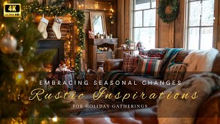 Embracing Seasonal Changes: Rustic Inspirations for Holiday Gatherings