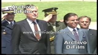 Presidente George Bush llega a la Argentina - DiFilm (1990)