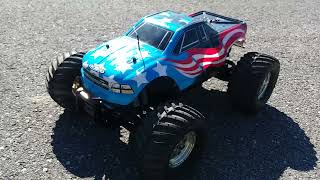 Running My Team Associated Monster GT .21  (what a great truck)