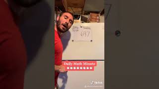 How To Round Daily Math Minute