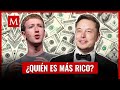 ¿Quién es más rico, Elon Musk o Mark Zuckerberg?