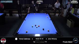 Vinnie Calabrese wins 2024 Australian 8ball Championship