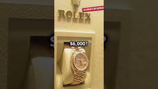 The Cheapest Rolex Watch!#education #facts#earthknowledge#rolex#watch #rolexwatch#expensive#dollar