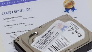 KillDisk Systems - Certificates Labels & Reporting