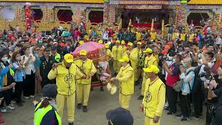 「媽祖壇」大甲鎮瀾宮重修慶成祈安七朝清醮白沙屯三媽祖與會鑑醮 11/17