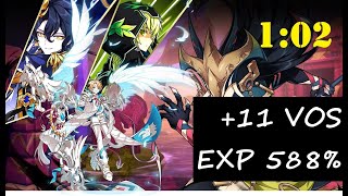 【Elsword TW / 엘소드】Dius Aer 16-2 Plegas's Reflection 1:02 Team Play (+11 EXP VoS)