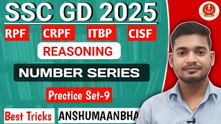 Number Series |Reasoning | NumbersSeries Trick | ANSHUMAANBHAT | Prectice Set-9| SSC GD| RPF | CISF