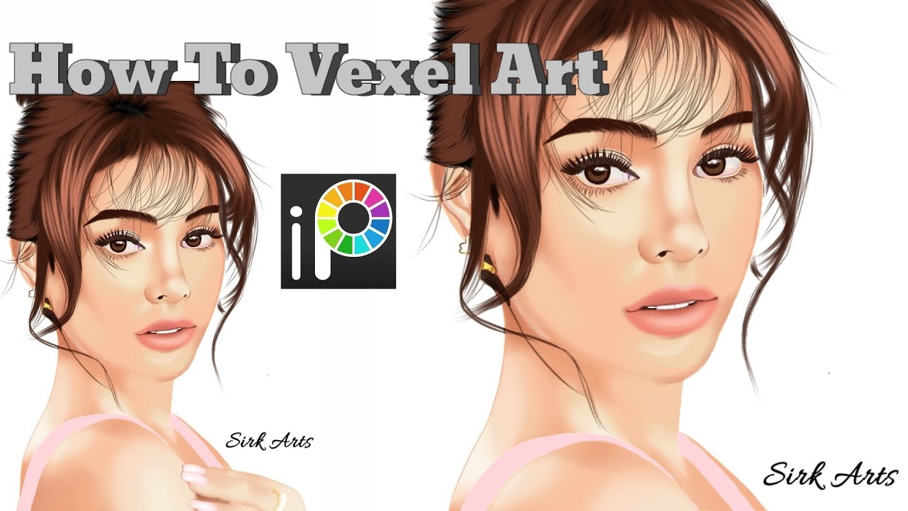 How To Vexel Art Using IbisPaintX App | Tutorial [Artwork4] - YouTube