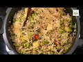 simple u0026 tasty lunch recipe aloo matar pulao potato peas pulao