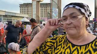 Узбекистан! Чорсу базар обзор фруктов,поехали к портнихе забрать наряды для мамы Люси, обзор нарядов