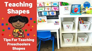 Teaching Preschoolers About Shapes - Creative And Engaging Lessons Every Time!