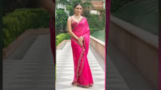 Bollywood Actress Saree look so beautiful❤ looking #actress #shorts #viral #youtubeshorts #video