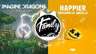 Happy x Liar (Mashup) - Imagine Dragons, Marshmello ft. Bastille