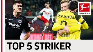 Top 5 Strikers 2018/19 So Far - Alcacer, Lewandowski & Co.