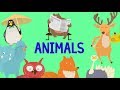 Animals names for children | Animal names for kids education | Kids learning video