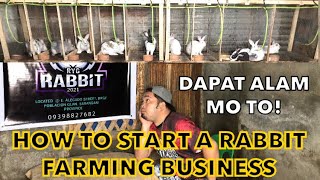 HOW TO START A RABBIT FARMING BUSINESS| RABBIT FARMING IN THE PHILIPPINES