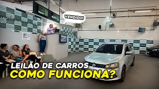 COMO FUNCIONA UM LEILÃO PRESENCIAL? VEJA OS PREÇOS DOS CARROS