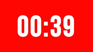 39 Second Timer With Alarm Without Music