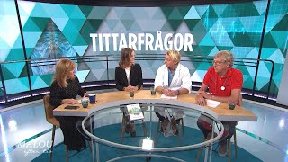 Doktorerna svarar på frågor om förkylning, självmordstankar och skärmtid - Malou Efter tio (TV4)