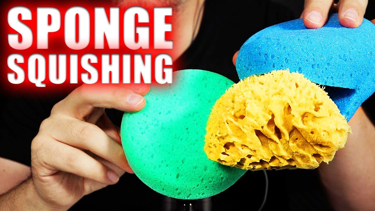 Asmr Pure Sponge Squishing No Talking Youtube