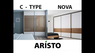 C profile Nova profile differences in arista wardrobe ? What is Aristo?