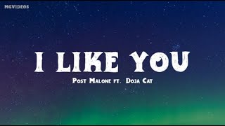 Post Malone   I Like You Lyrics ft  Doja Cat