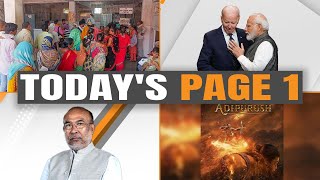 LIVE | Manipur Unrest, U.P & Bihar’s Fatal Heatwave, Delhi Crime & Adipurush Row | Top News Today