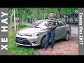 Đánh giá xe Toyota Vios 1.5E CVT 2016 2017 mới giá 588 triệu [XEHAY.VN]