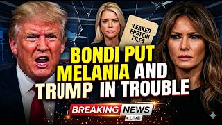 TRUMP FURIUOS Bondi Leaks: The Secret Epstein File Just Exposed MELANIA