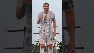 കോഴിക്കോട് ബീച്ചിൽ കണ്ട ഒരു കട്ട് ഔട്ട് #messi #qatar #world cup