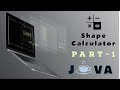Shape Calculator   Java Swing Application
