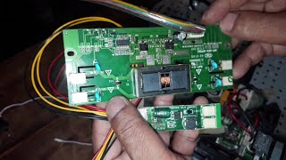 how to converting backlight lcd to led television ? ( sinhala )