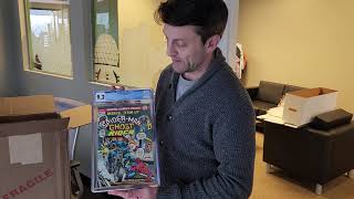 Huge CGC slabbed comic unboxing! All silver and bronze age!