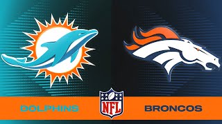 Madden NFL 23 - Miami Dolphins Vs Denver Broncos Simulation PS5 All-Madden (Madden 24 Rosters)