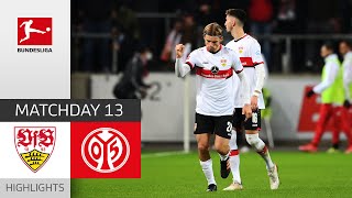 VfB Stuttgart - 1. FSV Mainz 05 2-1 | Highlights | Matchday 13 – Bundesliga 2021/22