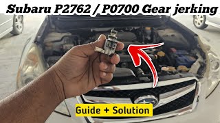 Subaru Transmission Fix P2762 | Gear Jerking Solution