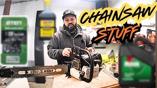 All My Chainsaws Explained | Setups, Chains, Sharpening & Oils