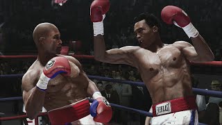 Floyd Mayweather vs Sugar Ray Leonard Full Fight - Fight Night Champion Simulation