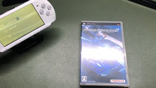 索尼psp 山脊赛车2开箱试玩