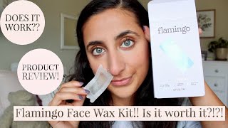 Flamingo Face Wax l Is It Worth it?!