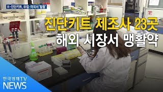 진단키트 제조사 23곳, 해외 시장서 맹활약 / 한국경제TV